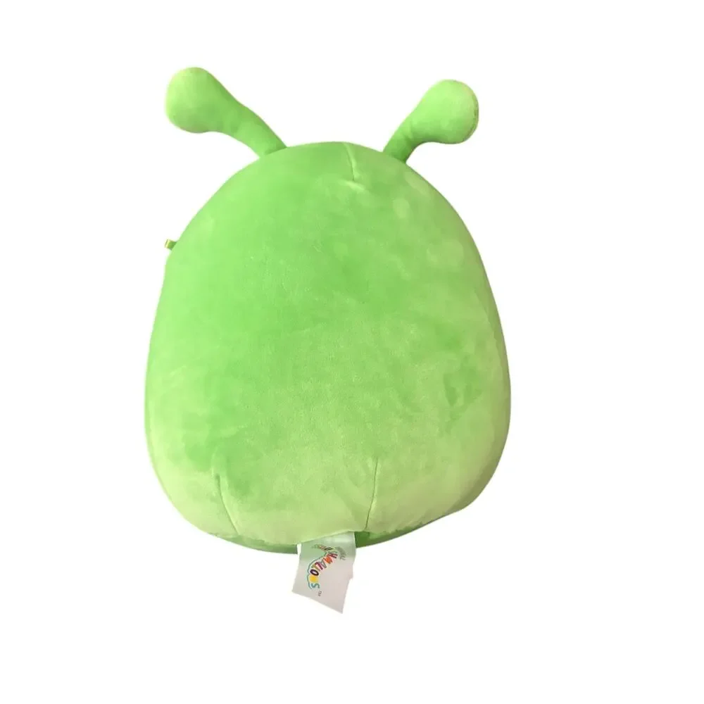 SQUISHMALLOWS 8” Green FINN Slug Space Alien Jazwares